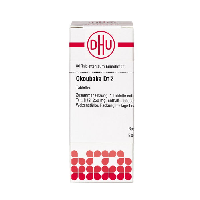 DHU Okoubaka D12 Tabletten, 80 St. Tabletten