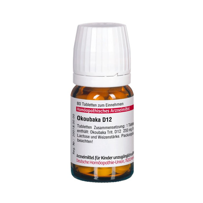 DHU Okoubaka D12 Tabletten, 80 St. Tabletten