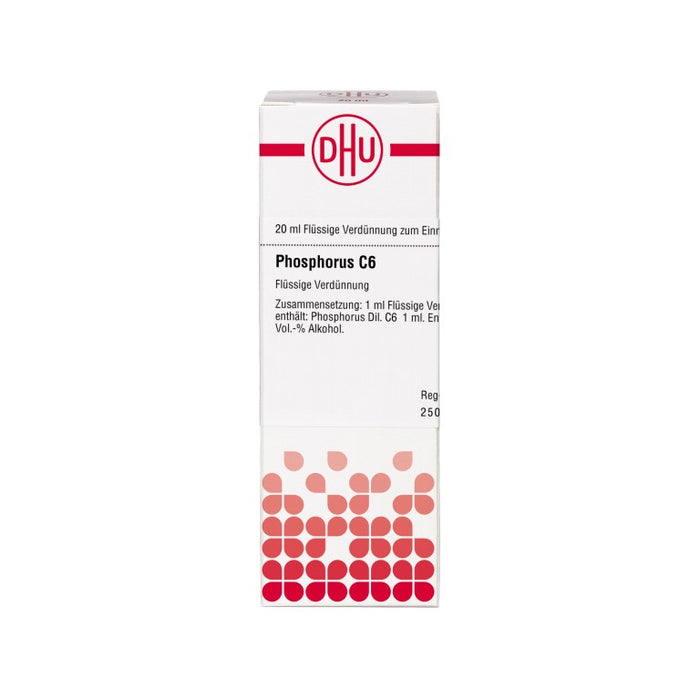 Phosphorus C6 DHU Dilution, 20 ml Lösung