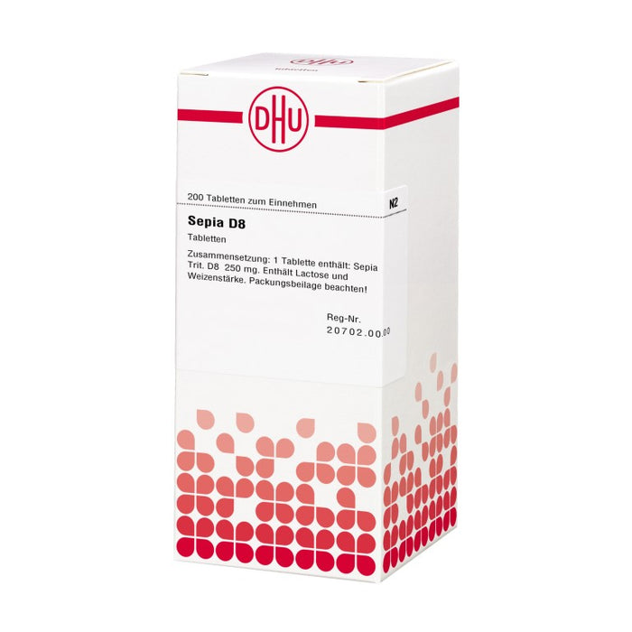 DHU Sepia D8 Tabletten, 200 St. Tabletten