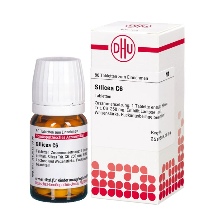 DHU Silicea C 6 Tabletten, 80 pc Tablettes