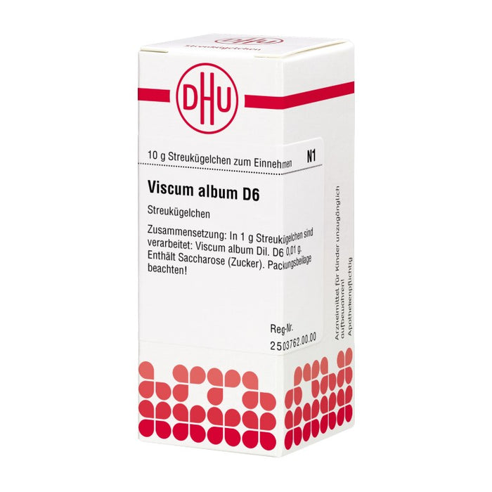 DHU Viscum album D6 Streukügelchen, 10 g Globules