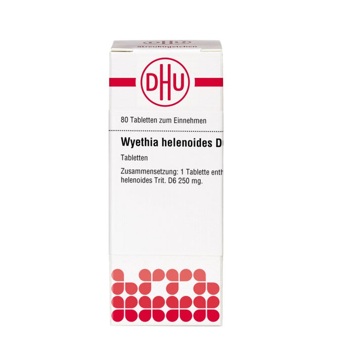 Wyethia helenioides D6 DHU Tabletten, 80 St. Tabletten