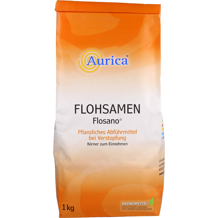 Aurica Flohsamen Flosano bei Verstopfung, 1000 g Powder