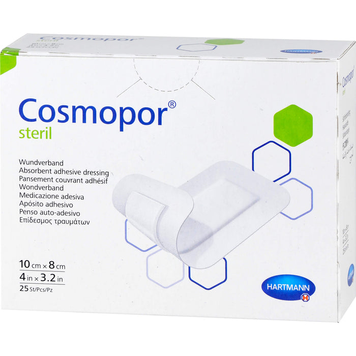 COSMOPOR STERIL 10X8CM, 25 St PFL