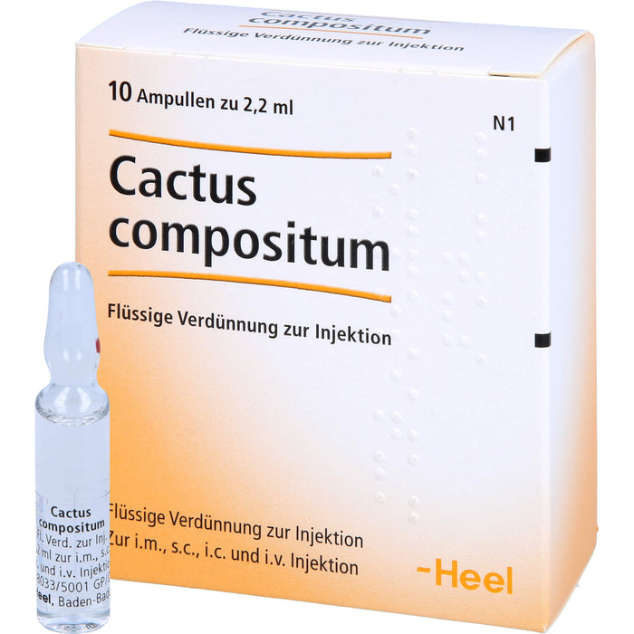 Cactus compositum Amp., 10 St. Ampullen