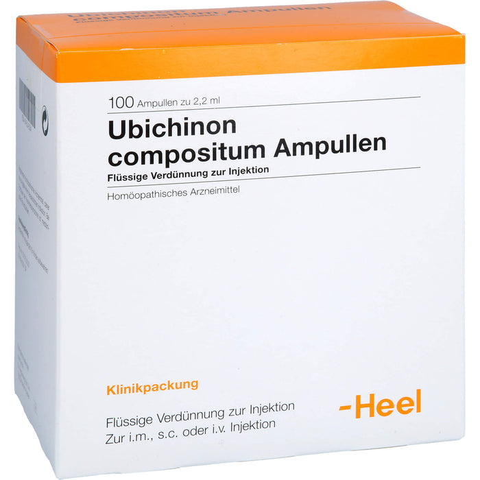 Heel Ubichinon compositum flüssige Verdünnung, 100 pcs. Ampoules