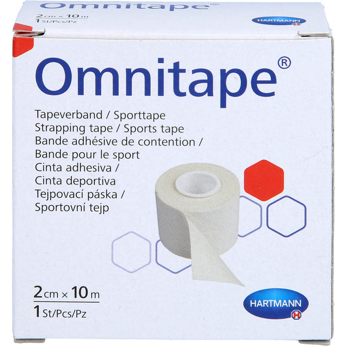 HARTMANN Omnitape Tapeverband 2 cm x 10 m, 1 St. Pflaster