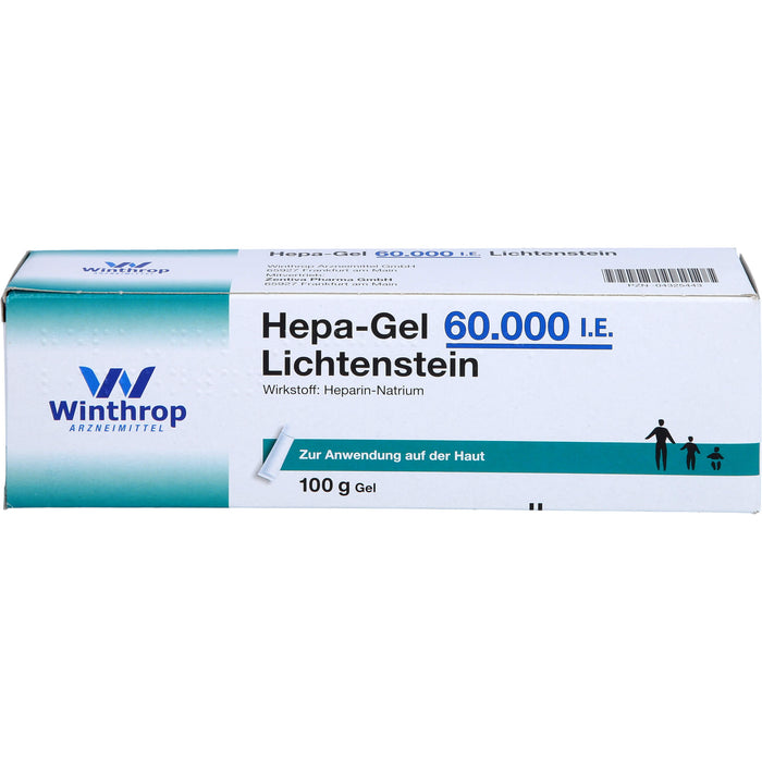 Winthrop Hepa-Gel 60000 I. E. Lichtenstein, 100 g Gel