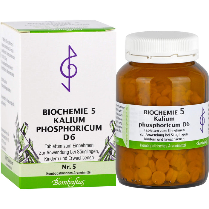 Biochemie 5 Kalium phosphoricum Bombastus D6 Tbl., 500 St TAB