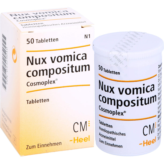 Heel Nux vomica compositum Cosmoplex Tabletten, 50 pcs. Tablets