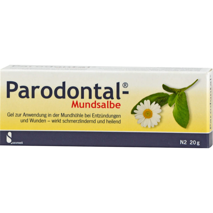 Parodontal Mundsalbe, 20 g Gel