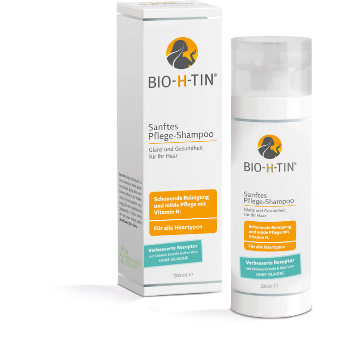 BIO-H-TIN Sanftes Pflege-Shampoo, 200 ml Shampoing