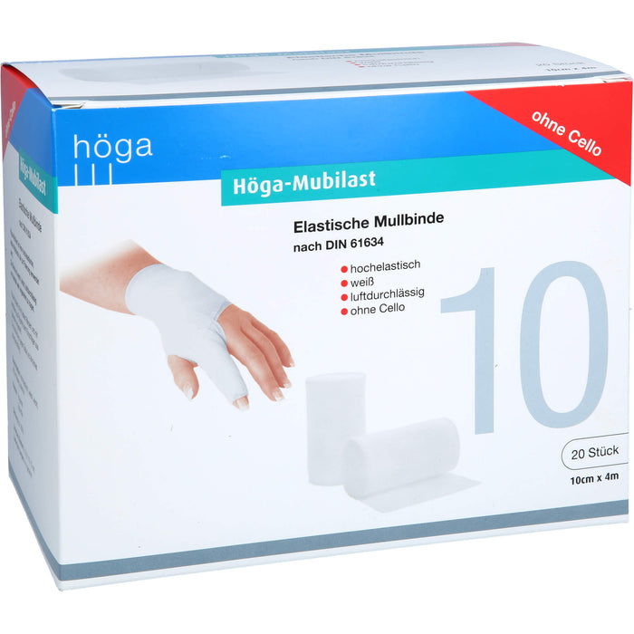 Höga-Mubilast elastische Mullbinde nach DIN 61634, 20 pcs. Bandage