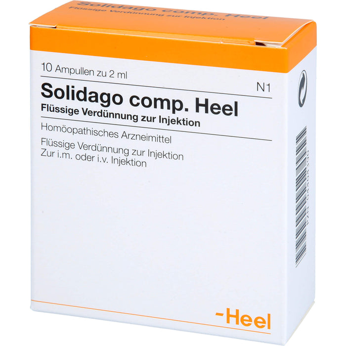 Solidago comp. Heel Ampullen, 10 St. Ampullen