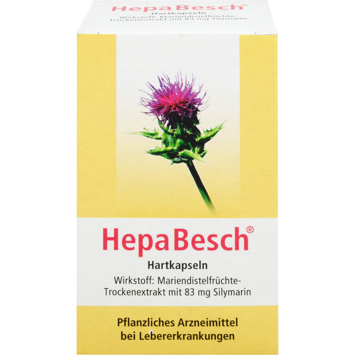 HepaBesch Kapseln bei Lebererkrankungen, 50 pc Capsules