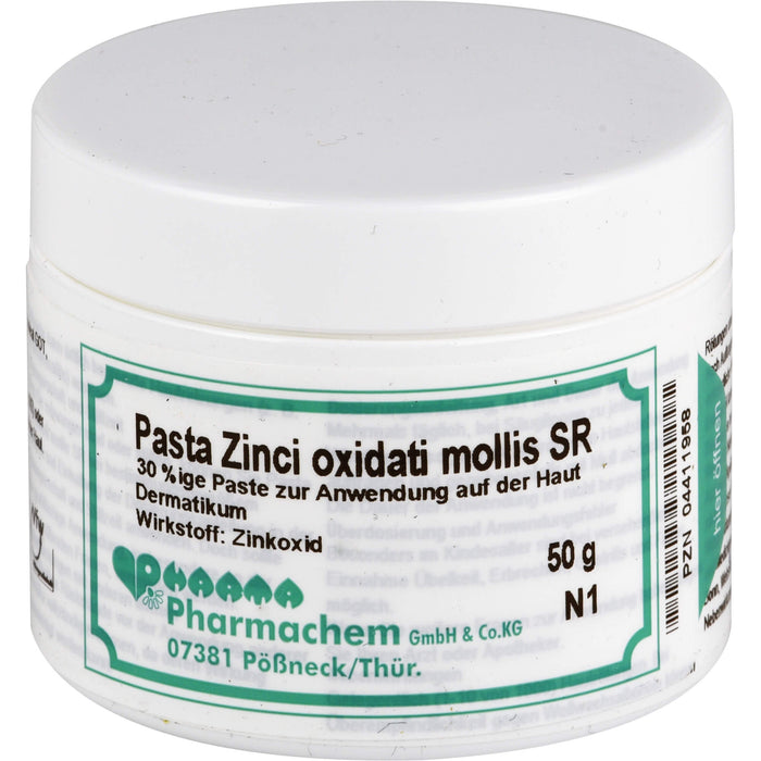 Pharmachem Pasta Zinci oxidati mollis SR weiche Zinkoxidpaste SR, 50 g Onguent