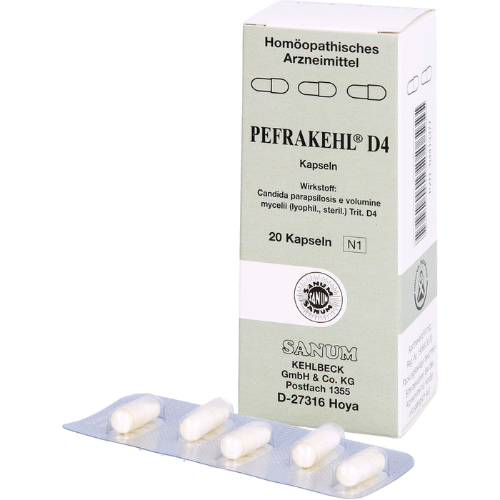 Pefrakehl D4 Kaps., 20 pc Capsules