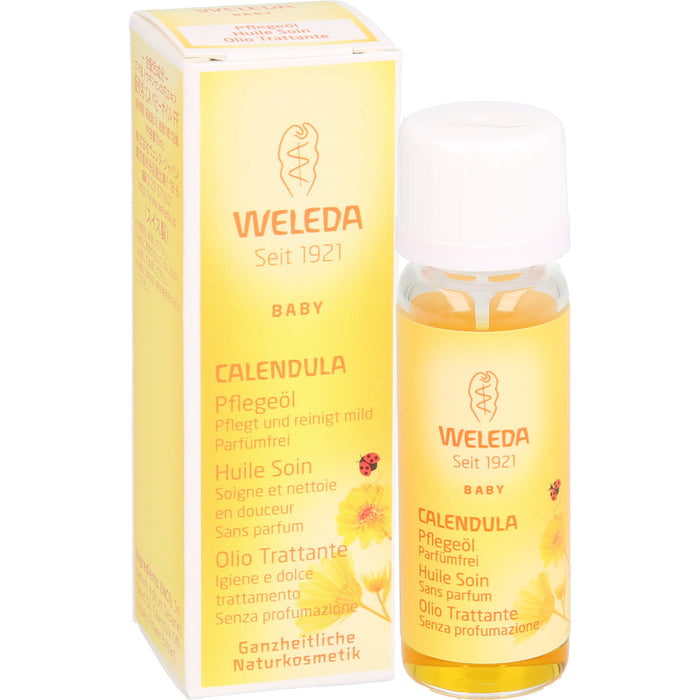 WELEDA Calendula Pflegeöl parfümfrei, 10 ml Oil