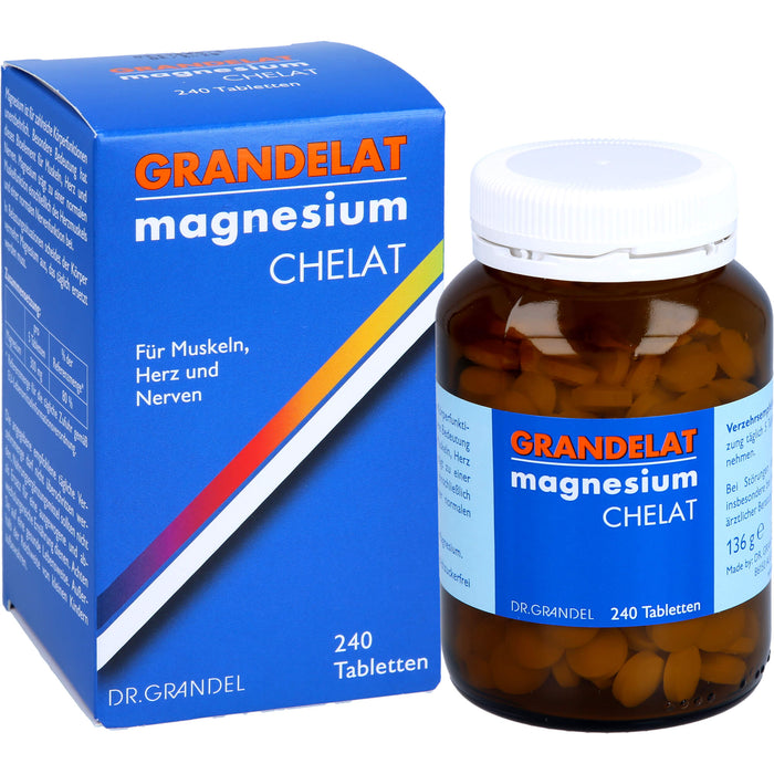 Dr. Grandel Grandelat Magnesium Chelat Tabletten, 240 pc Tablettes