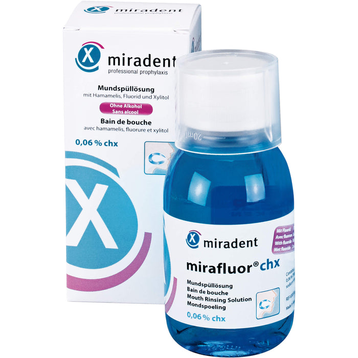 mirafluor CHX 0,06%, 100 ml Solution