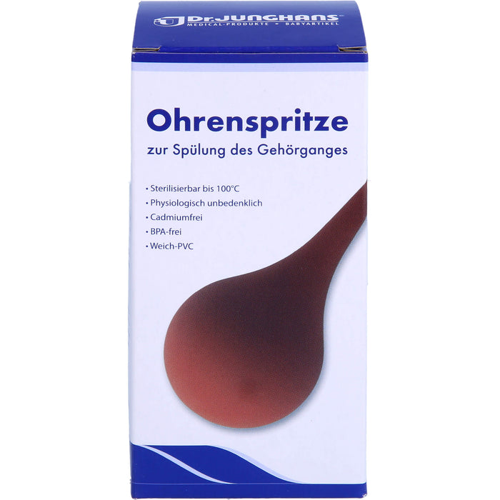 Dr.JUNGHANS Ohrenspritze groß 90 g zur Spülung des Gehörganges, 1 pcs. Syringes