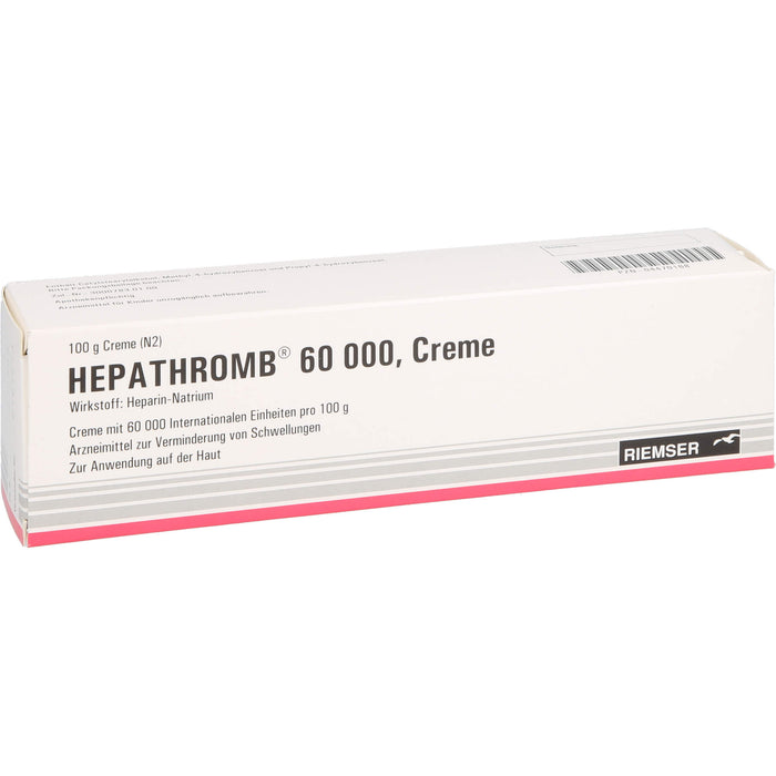 Hepathromb 60 000, Creme, 100 g Crème