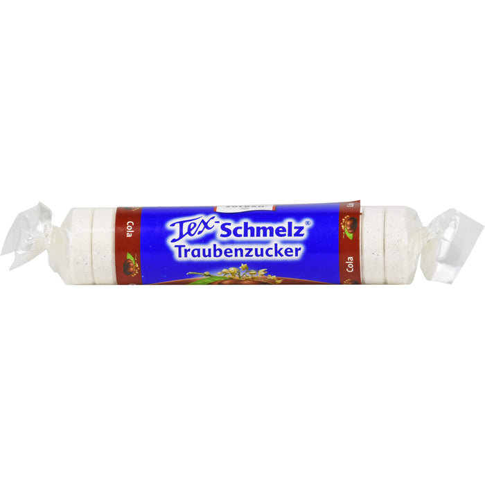 Soldan Tex Schmelz Traubenzucker Cola Rolle, 33 g Bonbons