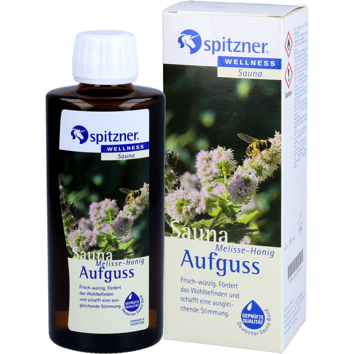 Spitzner Saunaaufguss Melisse-Honig Wellness, 190 ml KON