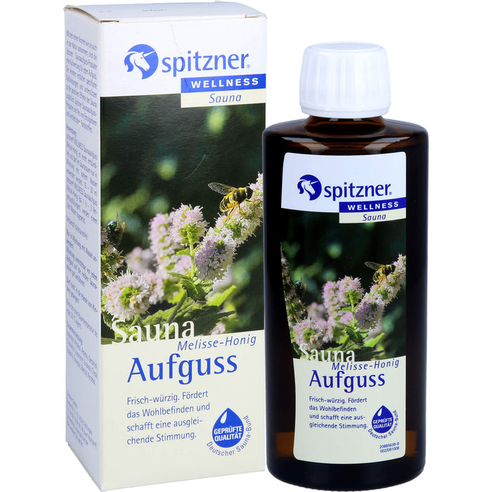 Spitzner Saunaaufguss Melisse-Honig Wellness, 190 ml KON