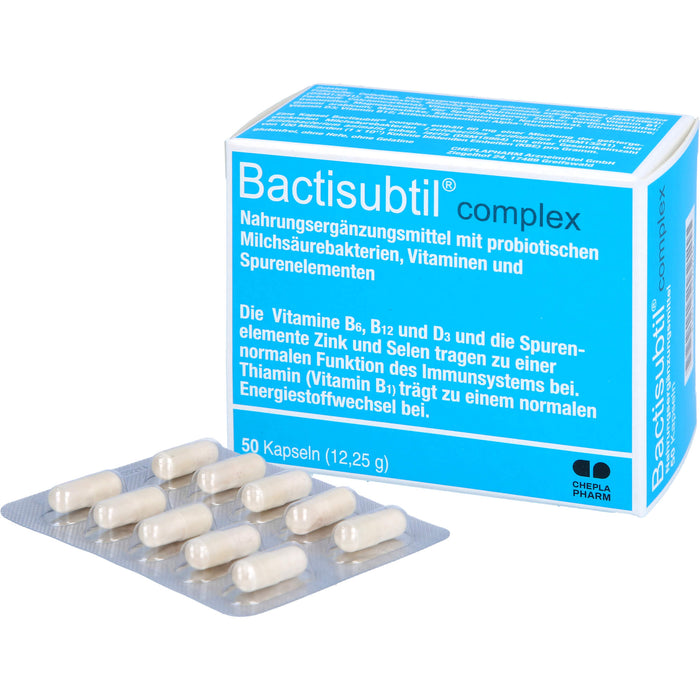 Bactisubtil complex Kapseln, 50 pcs. Capsules