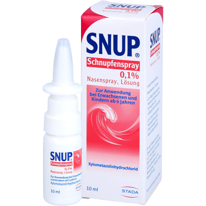 Snup Schnupfenspray 0,1 %, 10 ml Solution