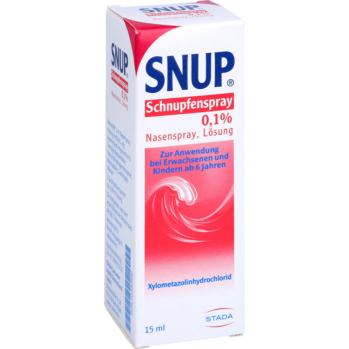 Snup Schnupfenspray 0,1 %, 15 ml Solution