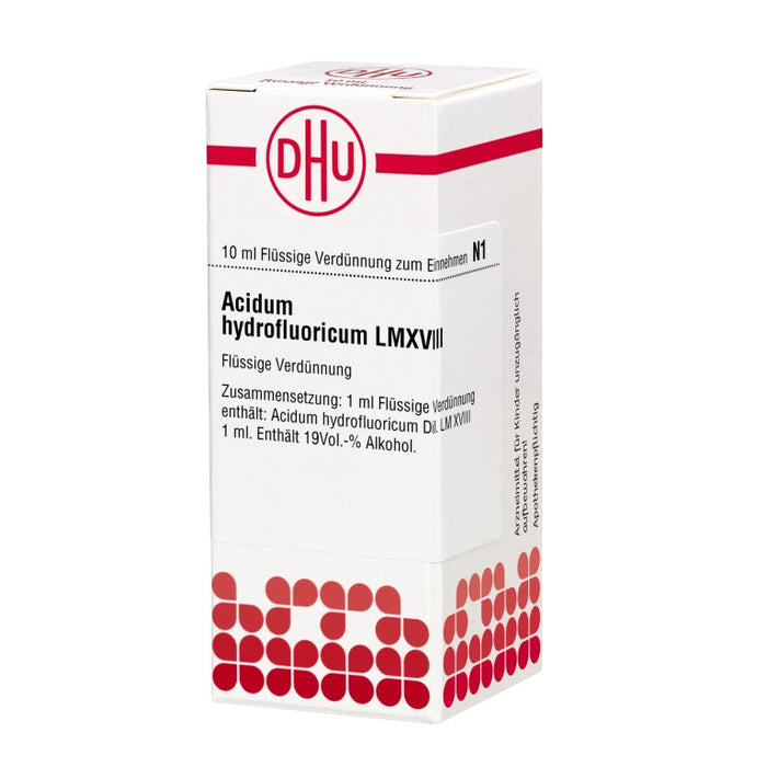 DHU Acidum hydrofluoricum LM XVIII Dilution, 10 ml Lösung