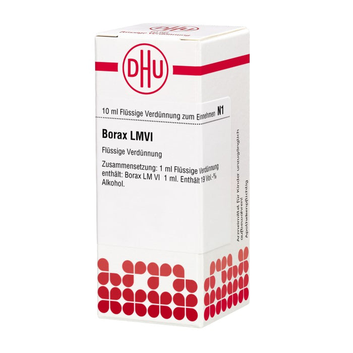 Borax LM VI DHU Dilution, 10 ml Lösung