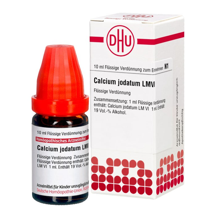 Calcium jodatum LM VI DHU Dilution, 10 ml Lösung