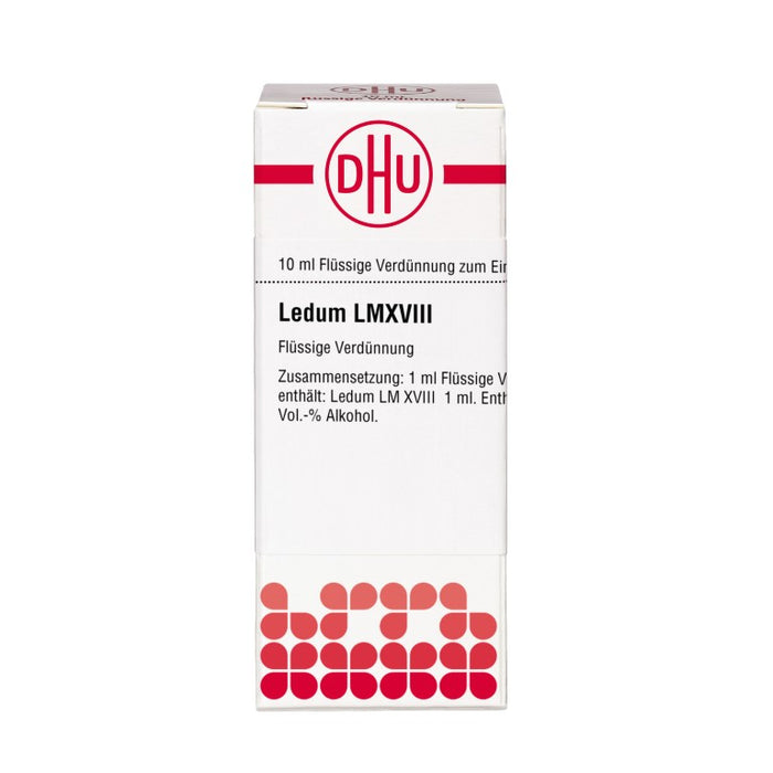 DHU Ledum LM XVIII Dilution, 10 ml Lösung