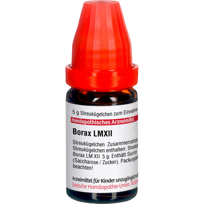 Borax LM XII DHU Globuli, 5 g Globuli