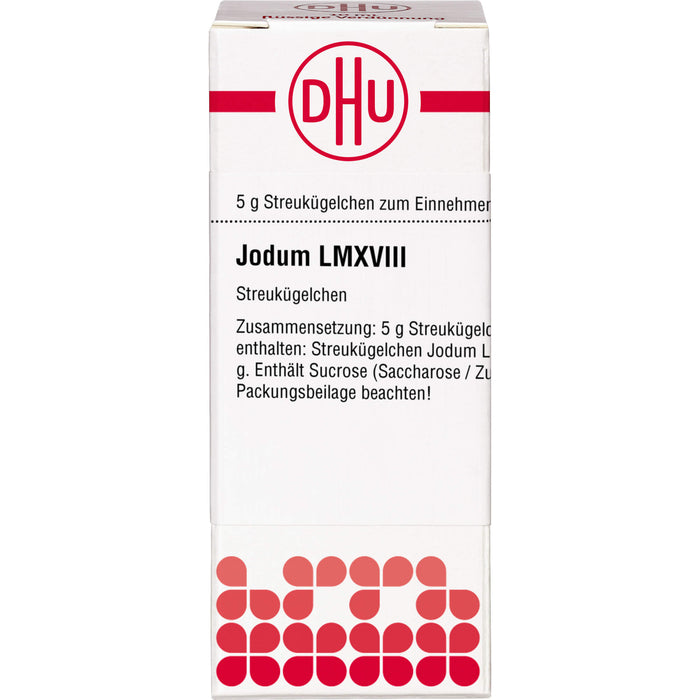 Jodum LM XVIII DHU Globuli, 5 g Globuli