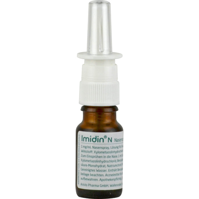 Imidin N Nasenspray, 10 ml Solution