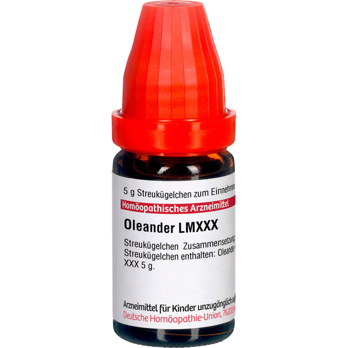 DHU Oleander LM XXX Streukügelchen, 5 g Globules