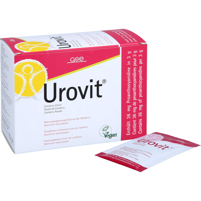 Urovit Cranberry-Pulver, 30 pcs. Sachets