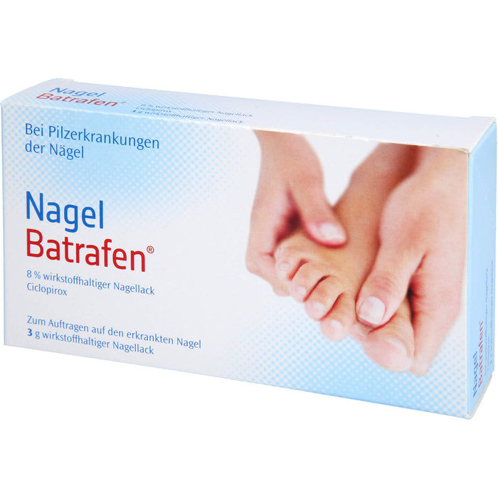 Nagel Batrafen 8% wirkstoffhaltiger Nagellack bei Pilzerkrankungen der Nägel, 3 g Solution