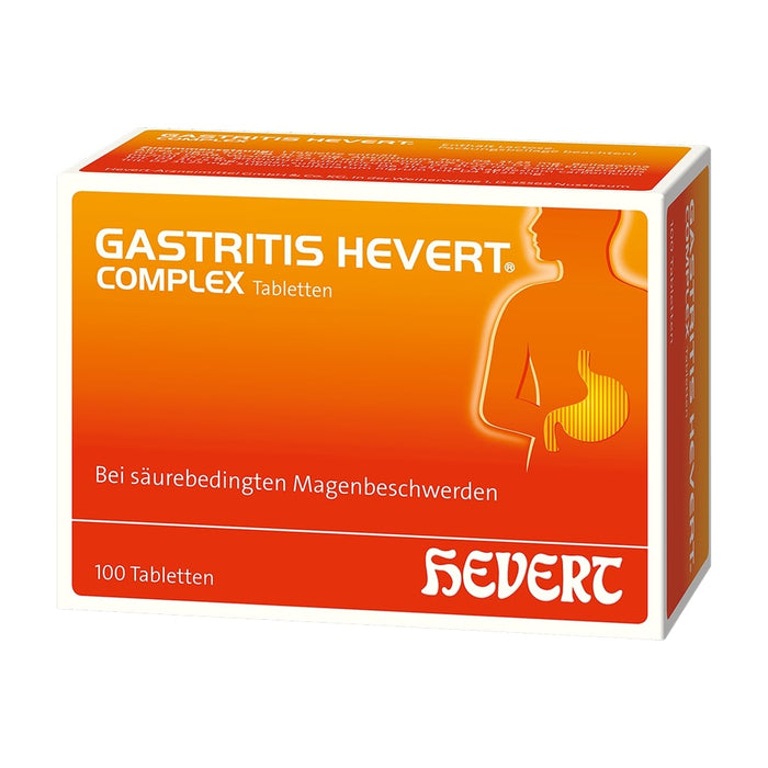 Gastritis Hevert complex Tabletten, 100 pc Tablettes