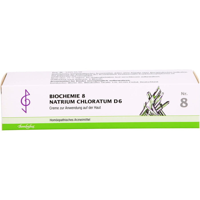 Bpmbastus Biochemie 8 Natrium chloratum D6 Creme, 100 ml Crème