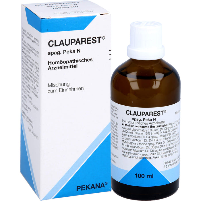 Clauparest spag. Peka N Tropf., 100 ml TRO