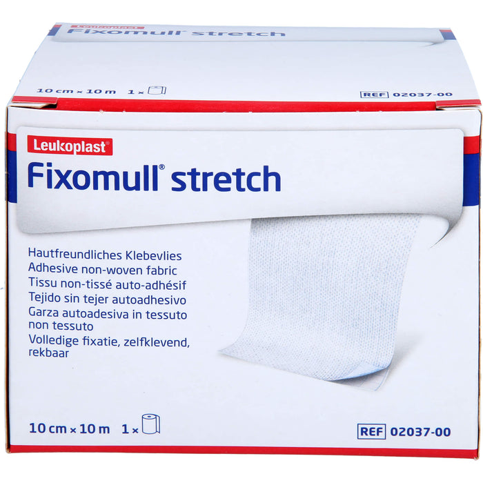 Fixomull Stretch 10 m x 10 cm Klebevlies zur Verbandfixierung, 1 pc Pâte à papier