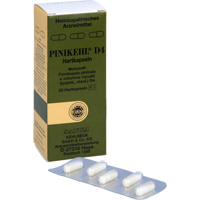 PINIKEHL D4 Hartkapseln, 20 pc Capsules