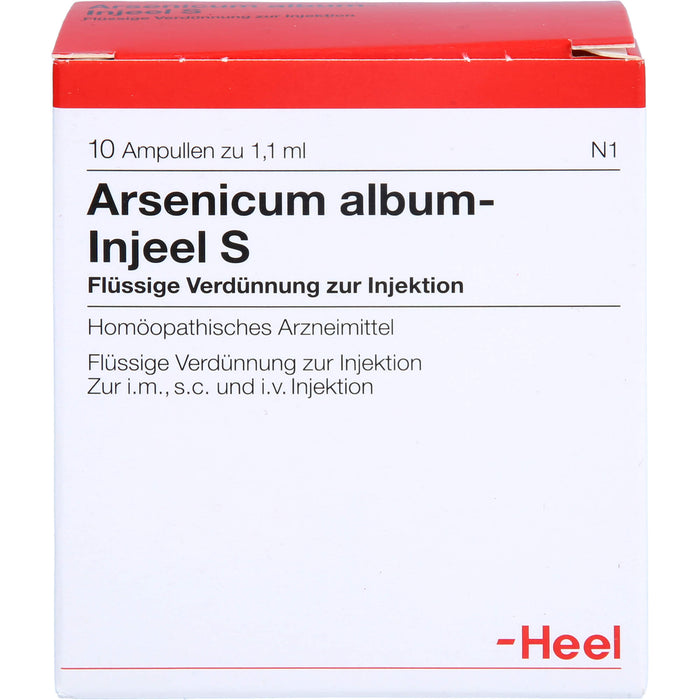 Arsenicum album-Injeel S Ampullen, 10 St. Ampullen