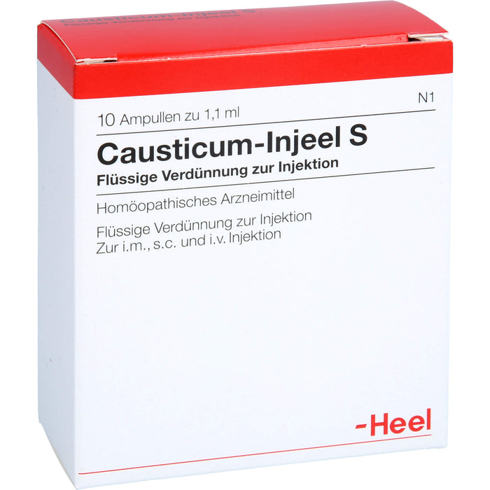 Causticum Injeel S Amp., 10 St. Ampullen